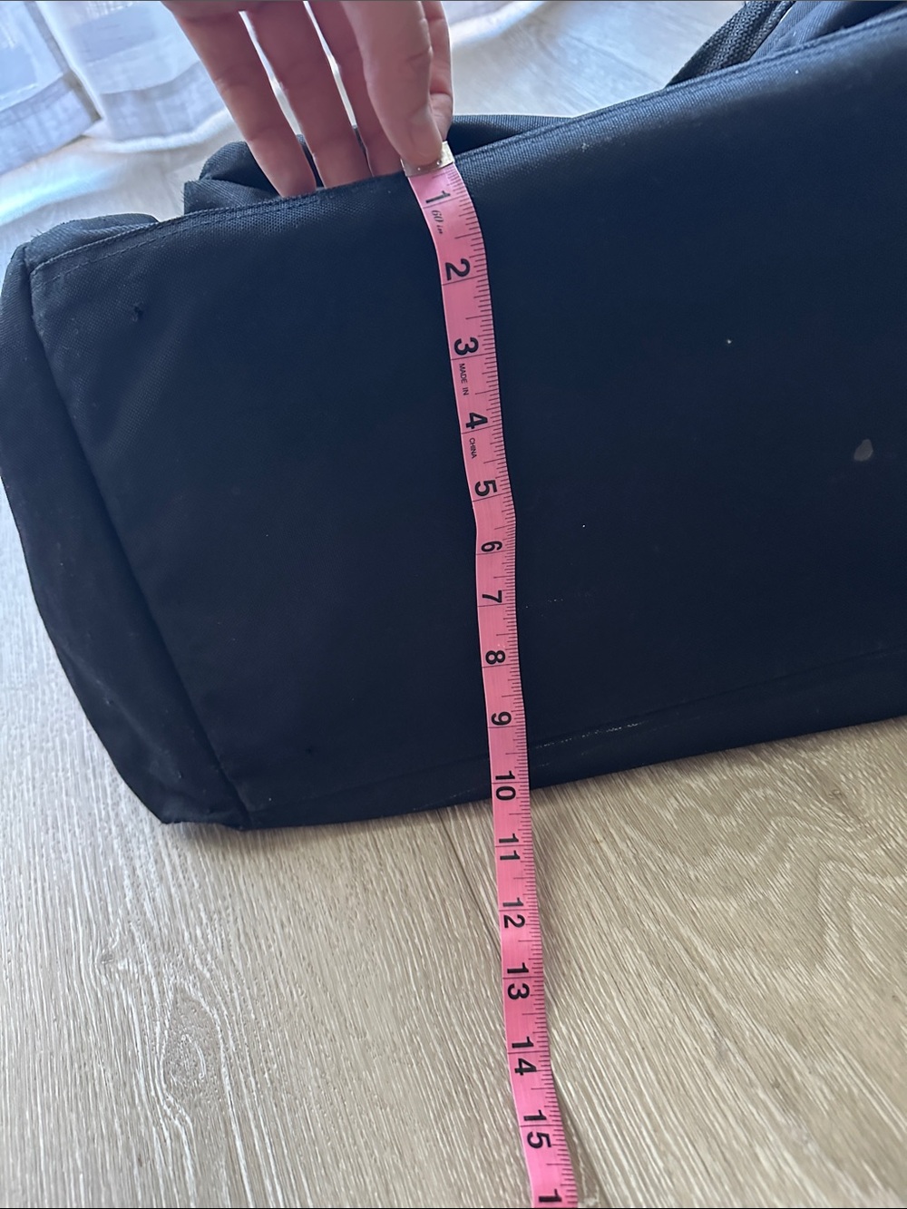 Black Duffel Bag /carry-on bag - Picture 11 of 11